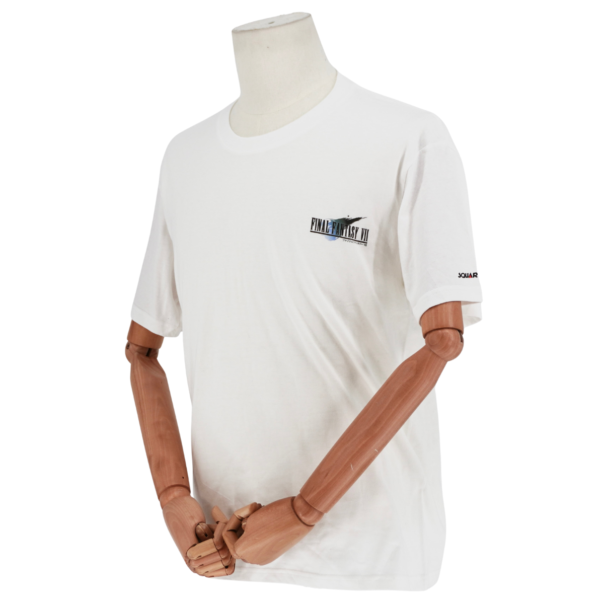 Playera Anime White Final Fantasy PS2