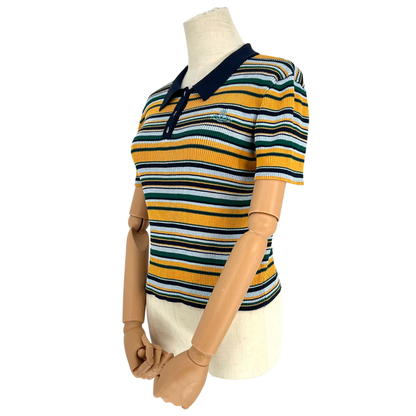 Playera Polo Vivienne Westwood Striped Knit