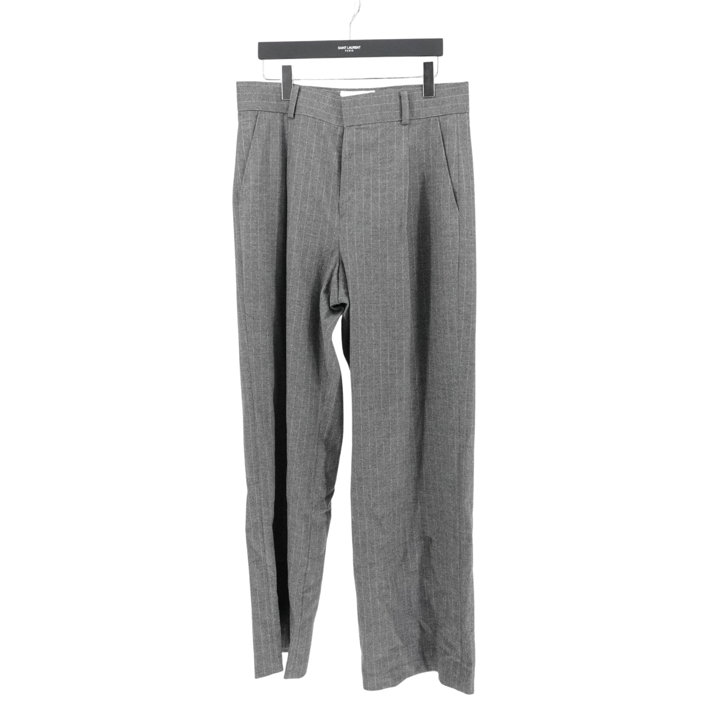 Suit Yves Saint Laurent fw peak lapel gray set