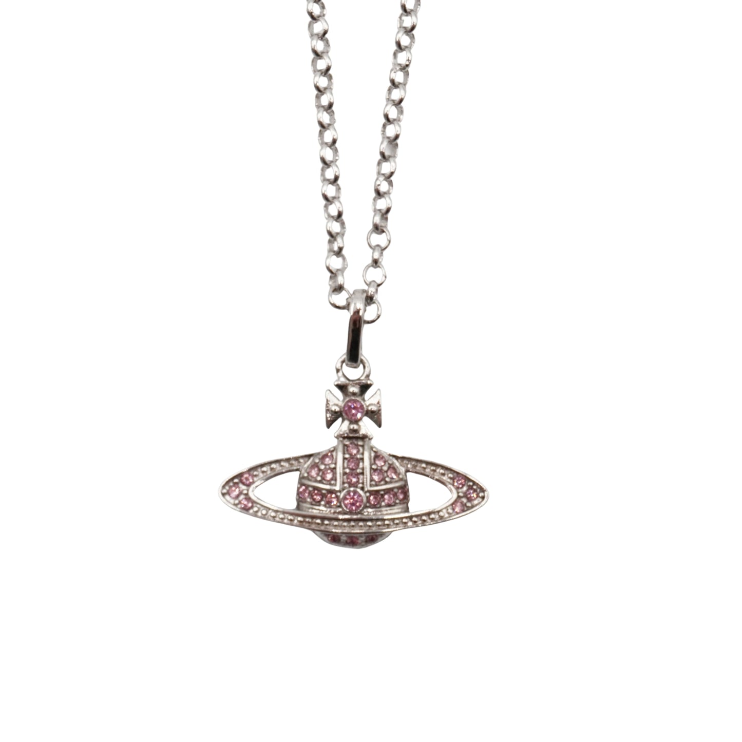 Collar Vivienne Westwood con Dije Orb 2020 Rosa