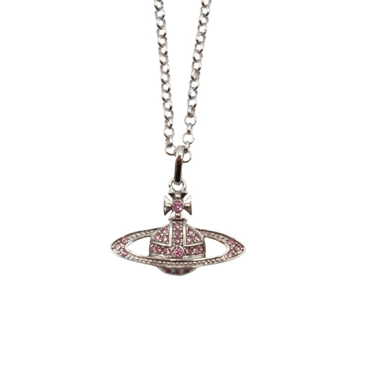 Collar Vivienne Westwood con Dije Orb 2020 Rosa