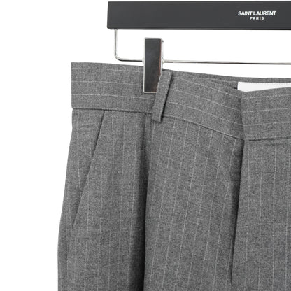 Suit Yves Saint Laurent fw peak lapel gray set