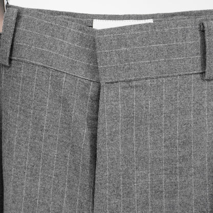 Suit Yves Saint Laurent fw peak lapel gray set