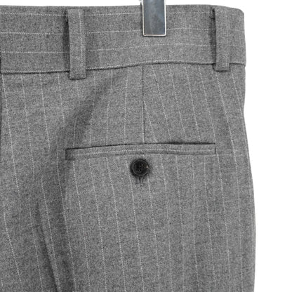 Suit Yves Saint Laurent fw peak lapel gray set