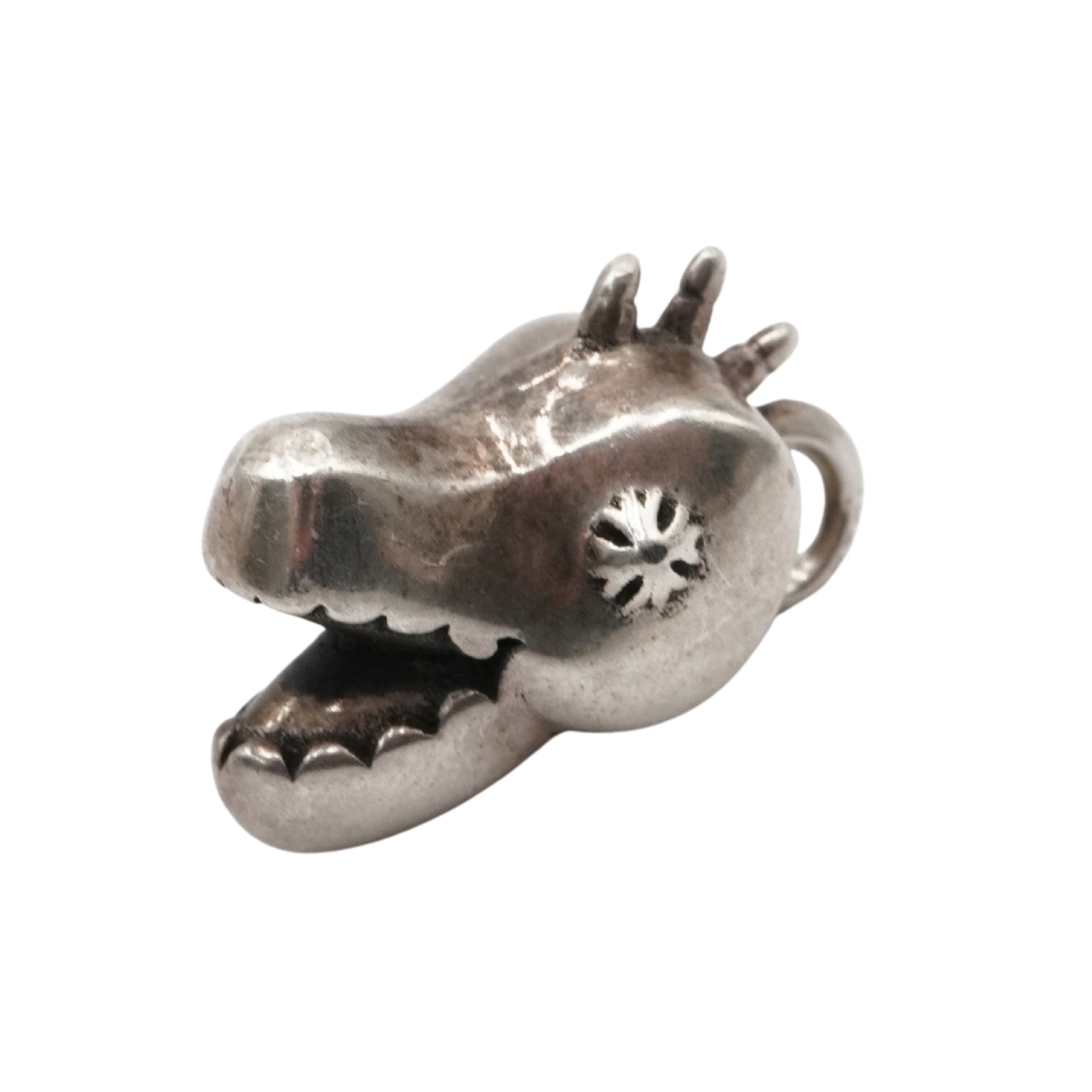 Dije Chrome Hearts Dinosaur Pendant 925 Silver