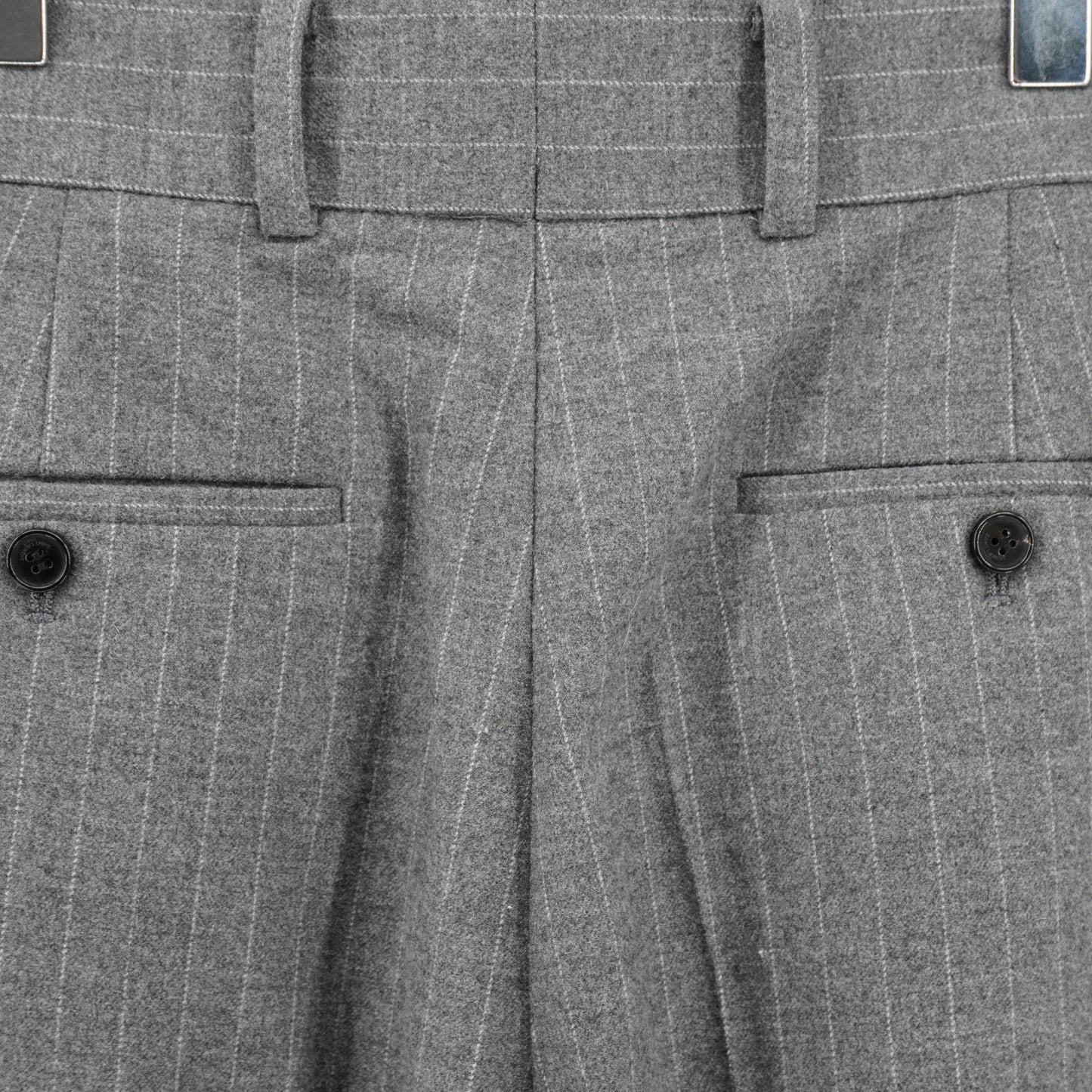 Suit Yves Saint Laurent fw peak lapel gray set