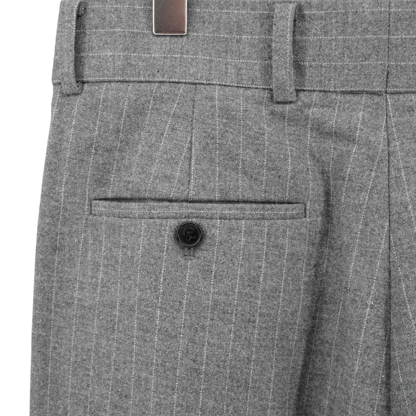 Suit Yves Saint Laurent fw peak lapel gray set