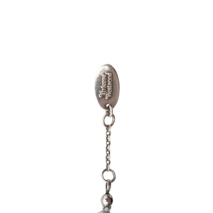 Collar Vivienne Westwood Negro Dorado Bas Relief
