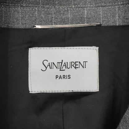 Suit Yves Saint Laurent fw peak lapel gray set