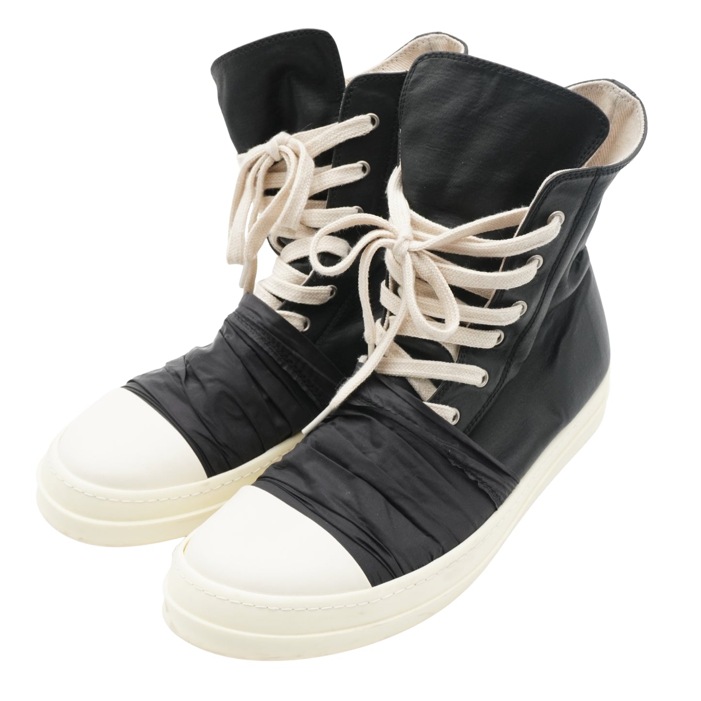 Tenis High-Top Wrapped Rick Owens Calzado Ramones