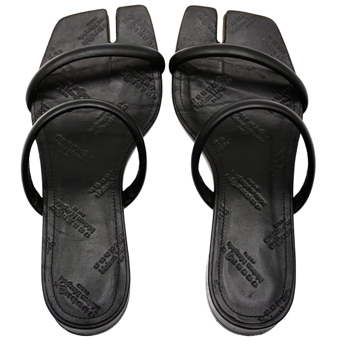 Sandalias Maison Margiela Tabi Negro