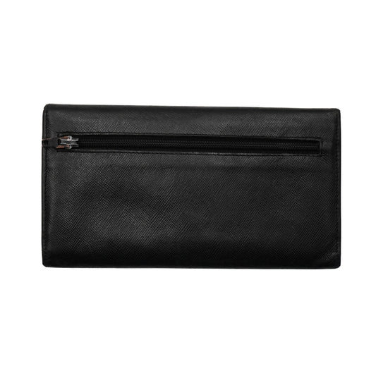 Cartera Prada Saffiano Leather Wallet Black