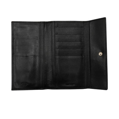 Cartera Prada Saffiano Leather Wallet Black