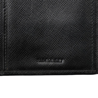 Cartera Prada Saffiano Leather Wallet Black