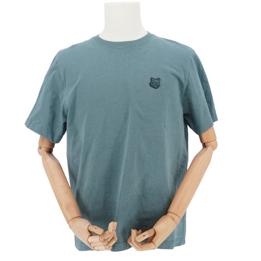 Maison Kitsune Playera French Fox Blue