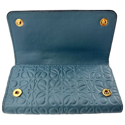 Porta llaves Loewe Anagram Azul