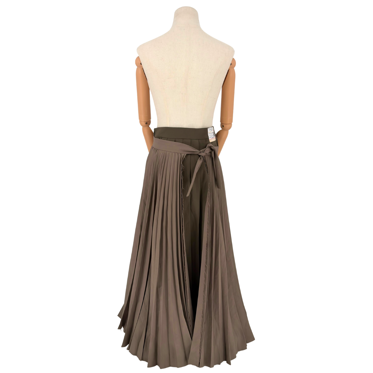 Falda Mihara Yasuhiro MMY Pleated Gris