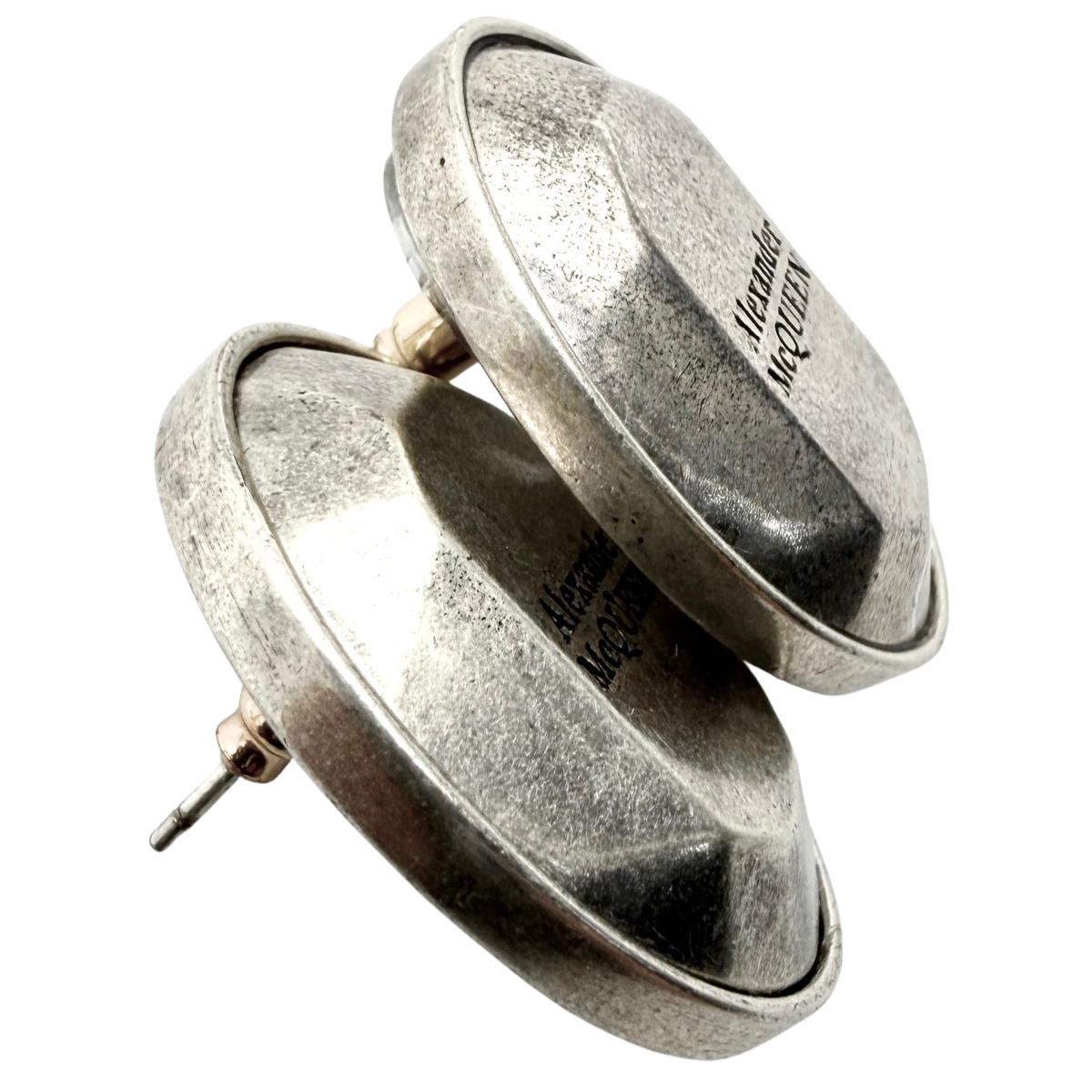 Aretes Alexander McQueen Plateado Stud
