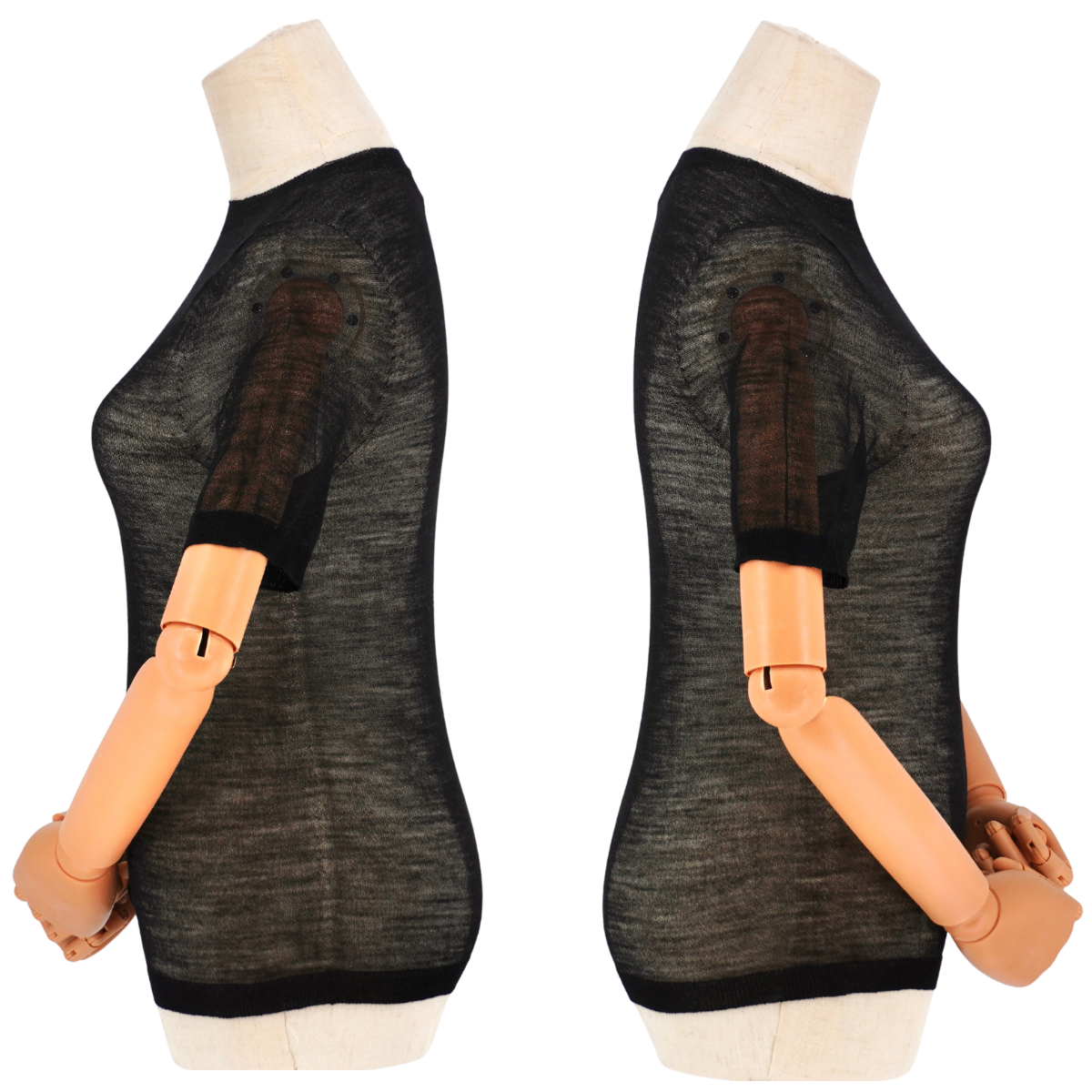 Blusa Acne Studios Transparente