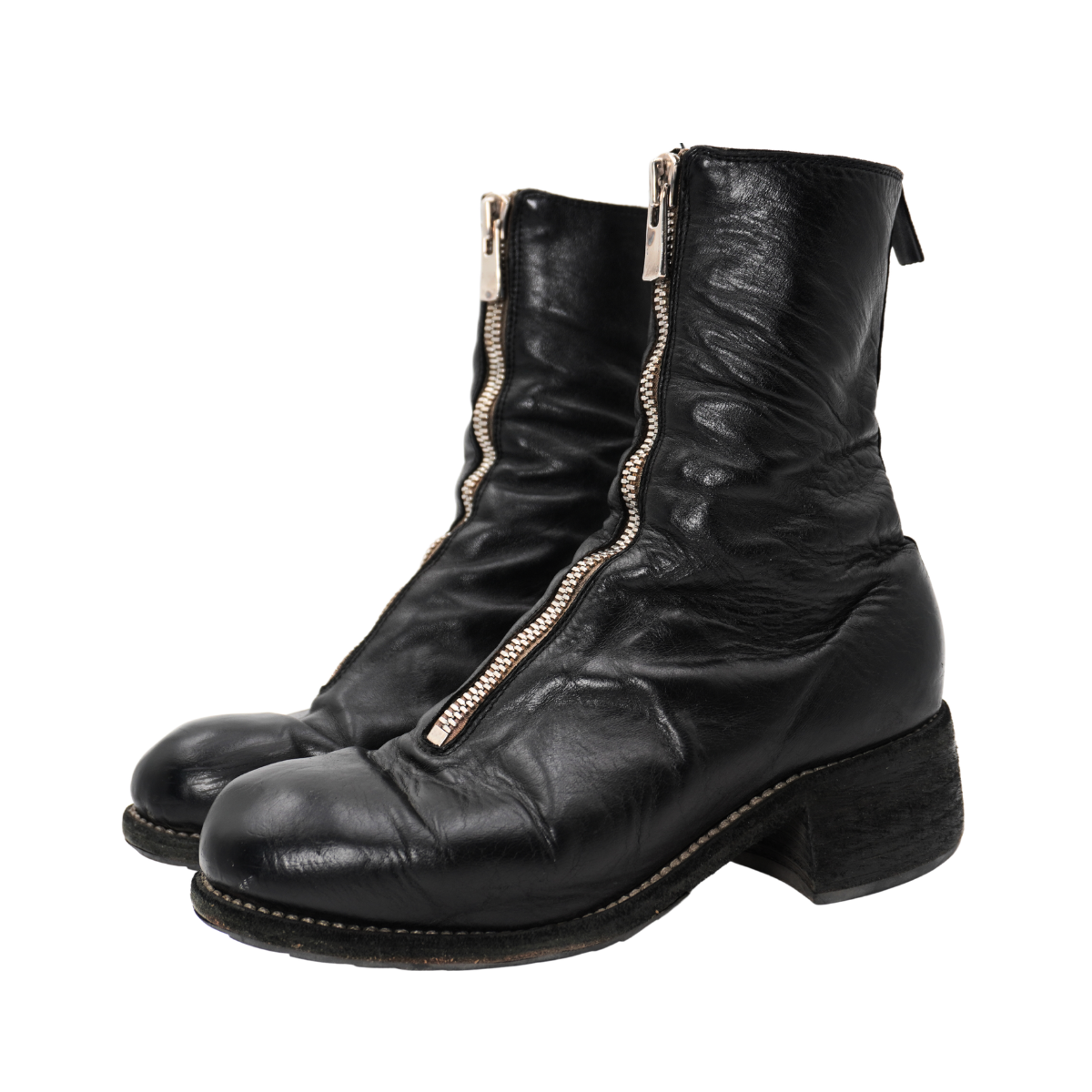 Botas Guidi PL2 Black Horseskin