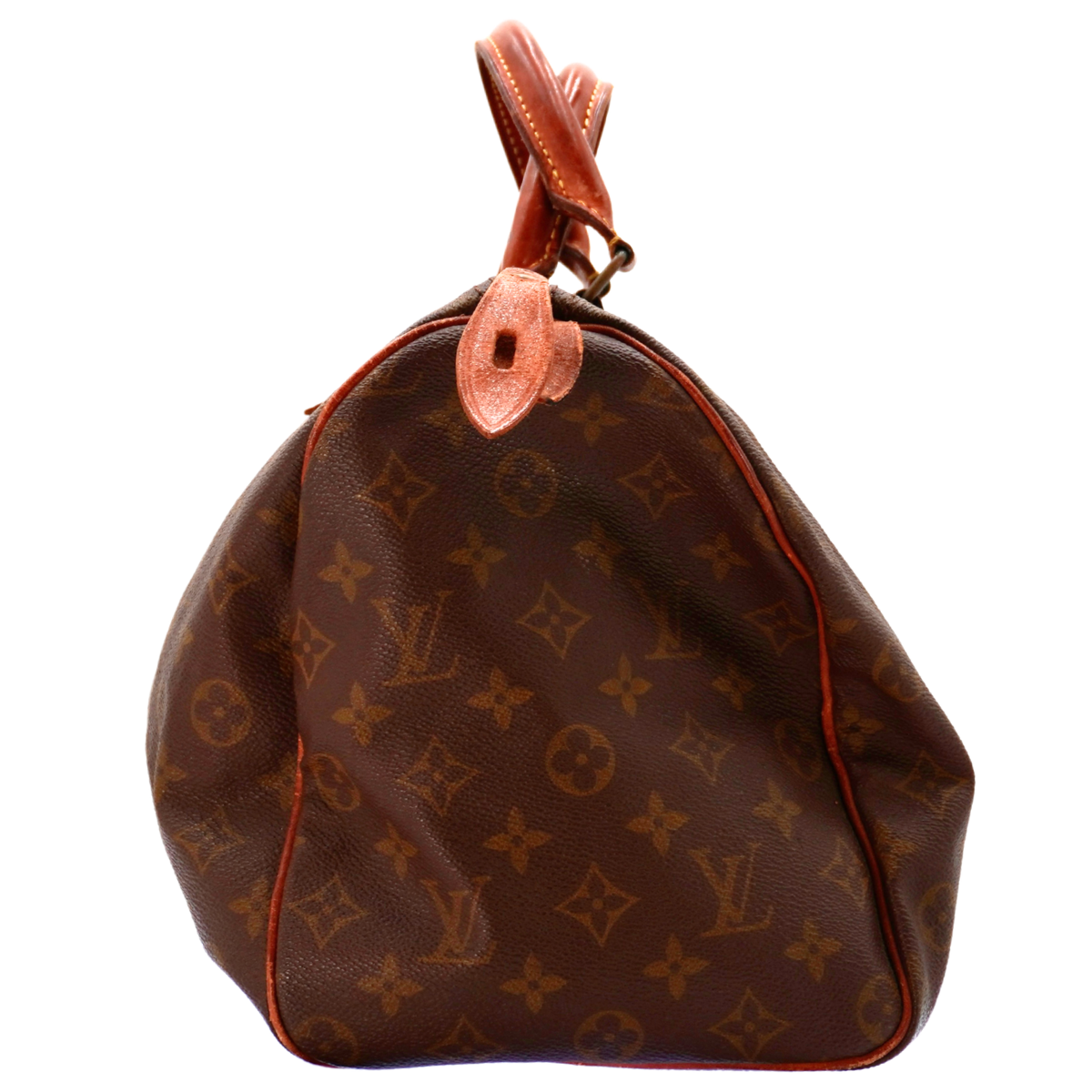 Bolsa Louis Vuitton Speedy Duffle 35 Brown Canvas Monogram