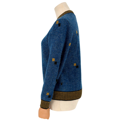 Cardigan Salvatore Ferragamo Azul