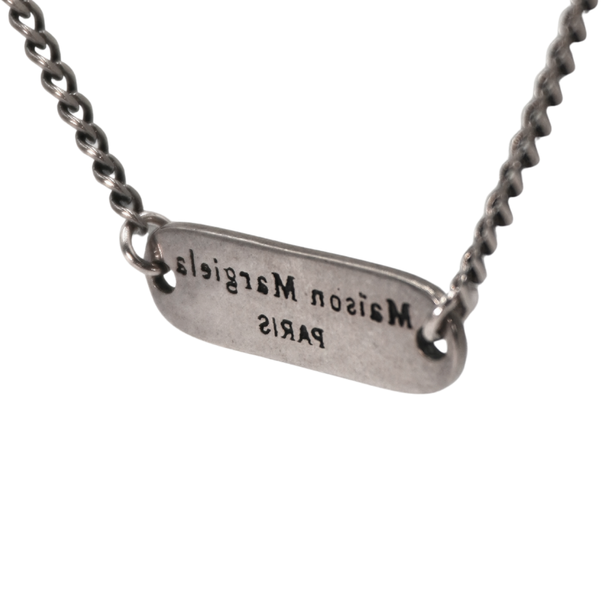 Collar Maison Margiela Plateado