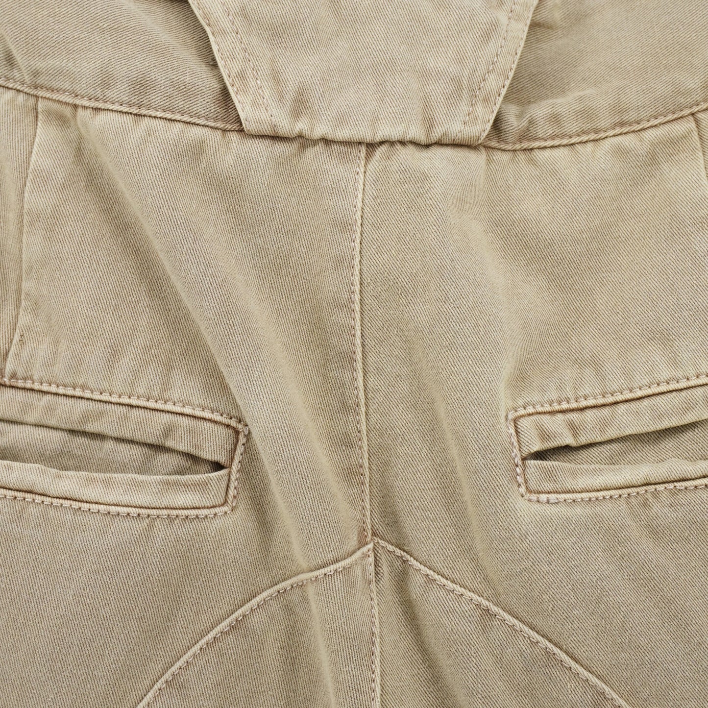 Pantalón Hyein Seo Washed Cargo Sand