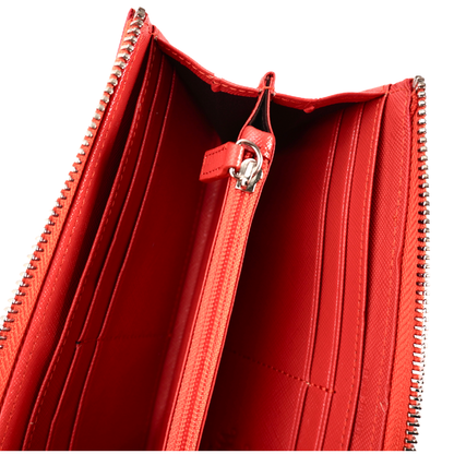 Cartera Vivienne Westwood Larga Naranja