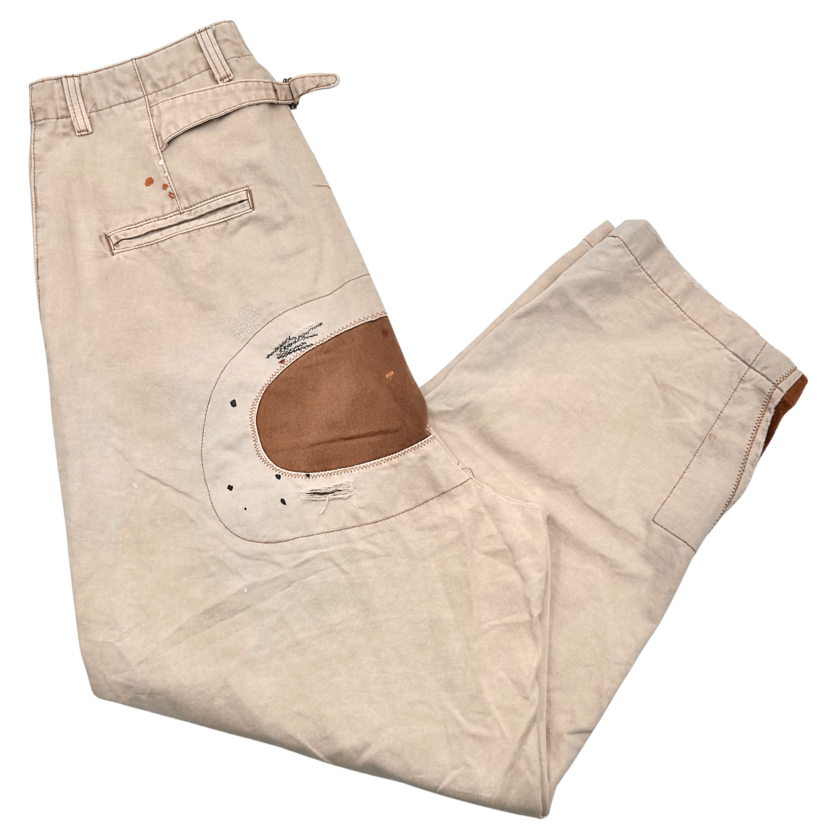 Pantalones Kapital Patchwork