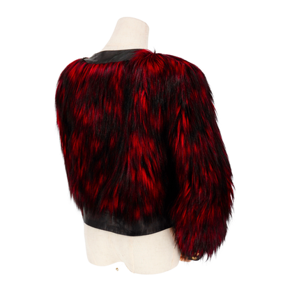 Chamarra Balmain HM Red
