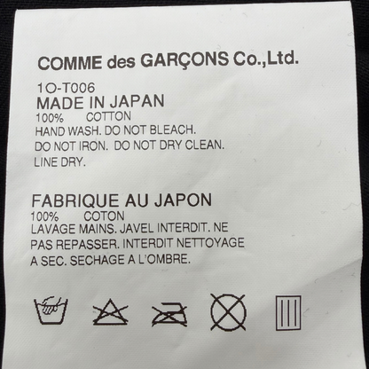 Playera Comme des Garçons Black Lips