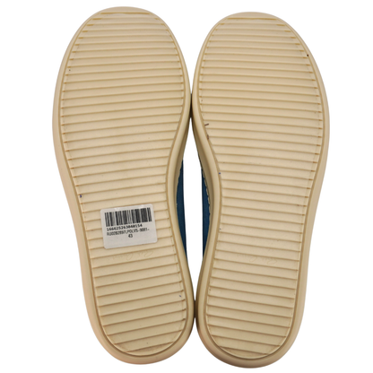 Tenis Rick Owens Blue Gamuza