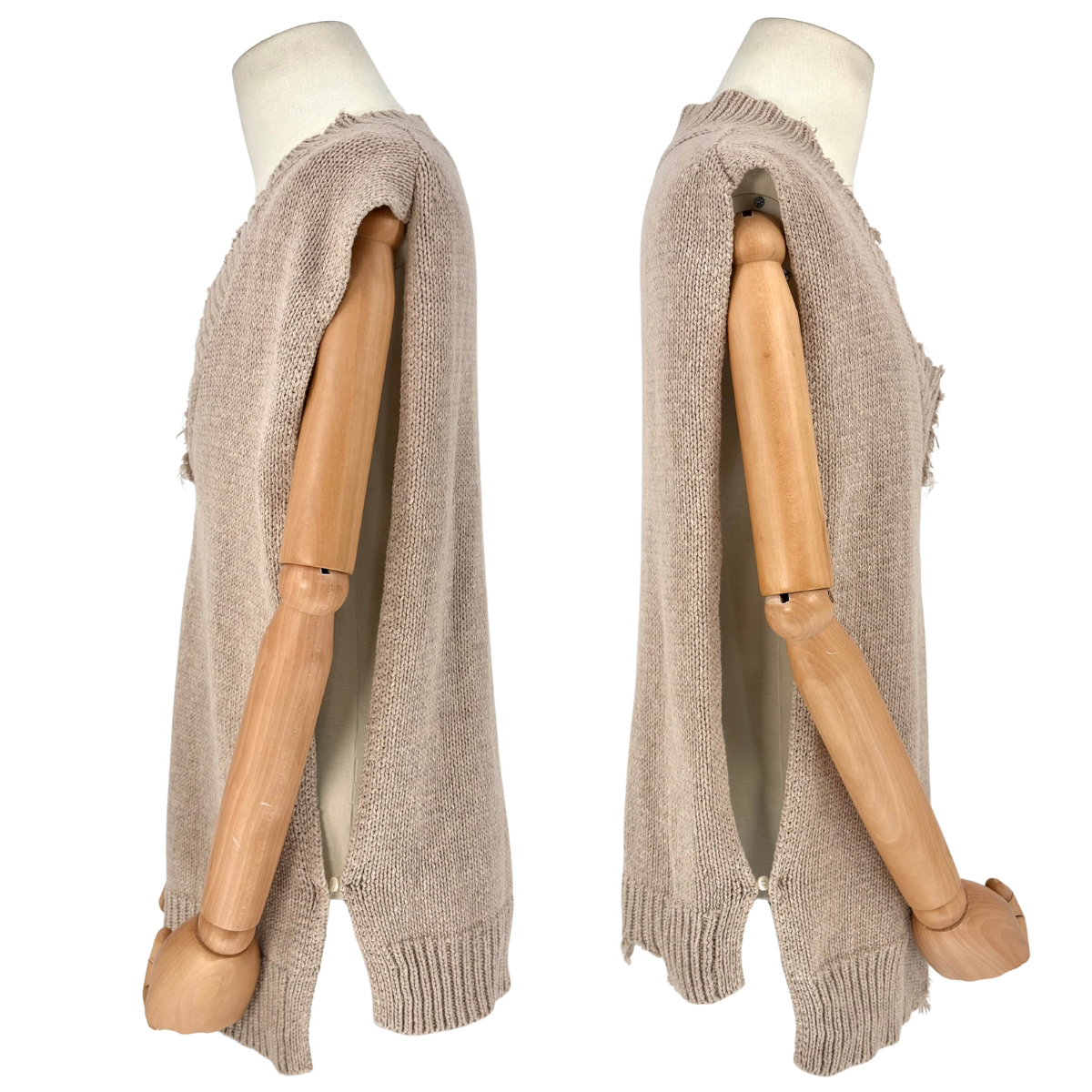 Chaleco Maison Margiela Beige