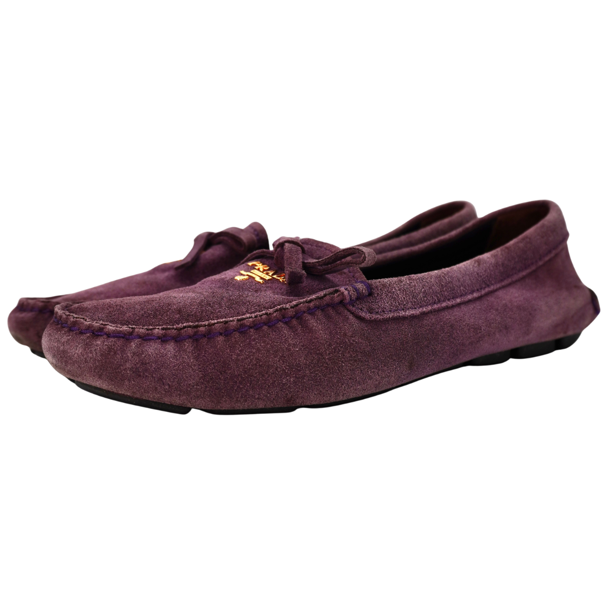 Mocasines Prada Mujer Morados