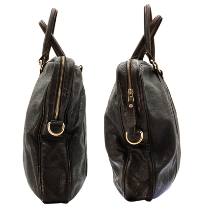 Bolsa Briefcase Gucci Leather