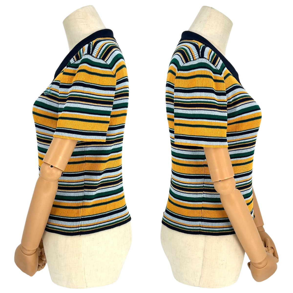 Playera Polo Vivienne Westwood Striped Knit