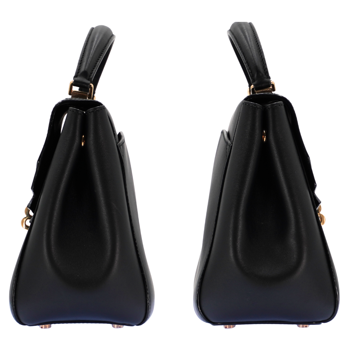 Bolsa Bally Lightning Bolt B-Turn Satchel 
