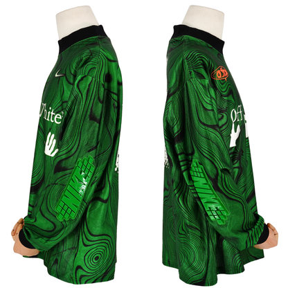 Playera Nike x Off-White Verde