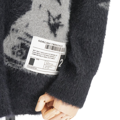 Suéter Mohair Brushed Cardigan