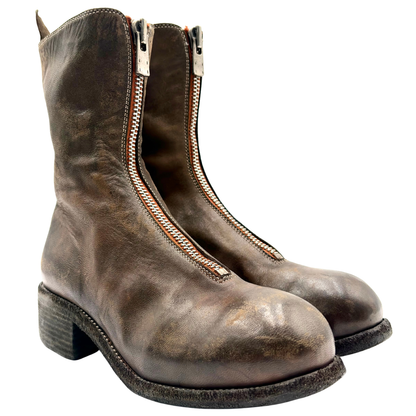 Botas Guidi Zip Olive