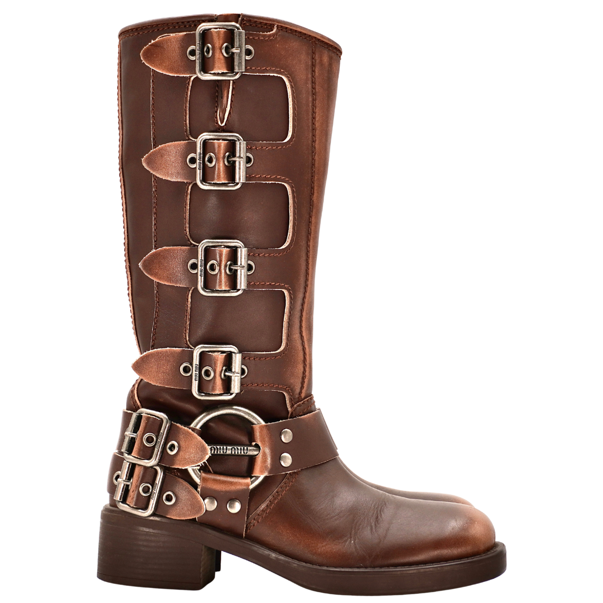 Botas Miu Miu Cafes