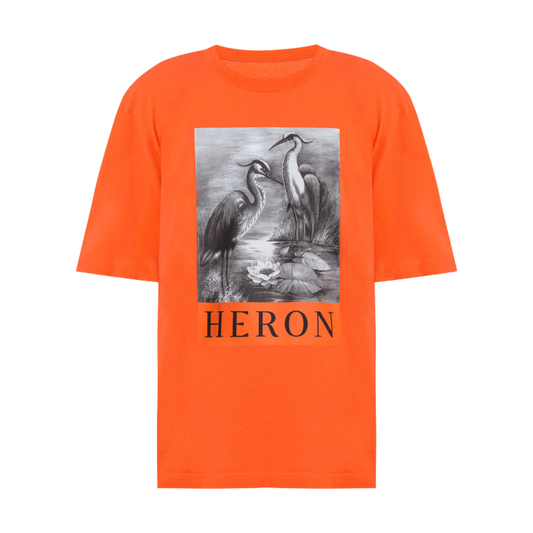 Playera Heron Preston Heron Graphic Orange