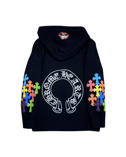 Hoodie de Cruces de Colores