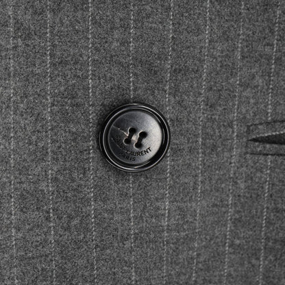 Suit Yves Saint Laurent fw peak lapel gray set