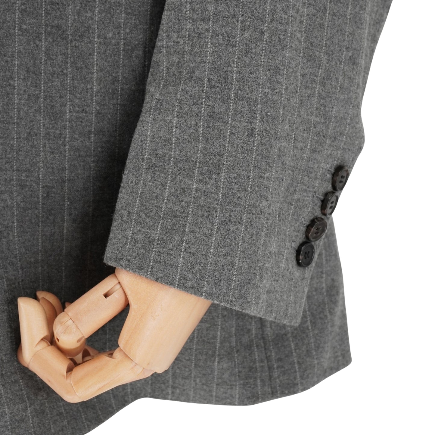 Suit Yves Saint Laurent fw peak lapel gray set