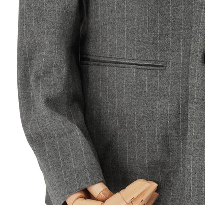 Suit Yves Saint Laurent fw peak lapel gray set