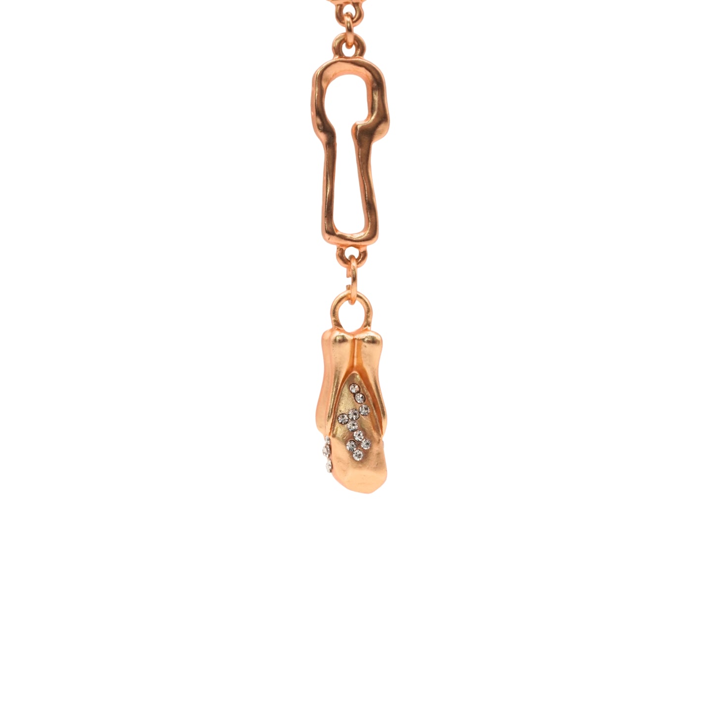 Schiaparelli Collar Dove Pendant Gold Chain