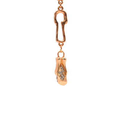 Schiaparelli Collar Dove Pendant Gold Chain