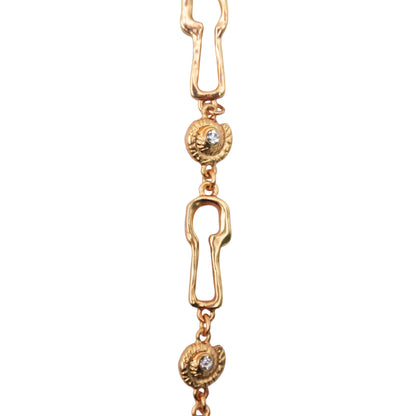 Schiaparelli Collar Dove Pendant Gold Chain